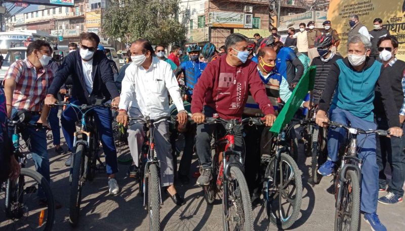 साइक्लोथोन से हुआ पत्रिका जोधाणा महोत्सव का आगाज