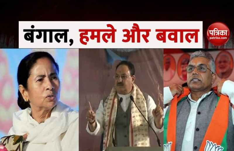 Political attack in West bengal 