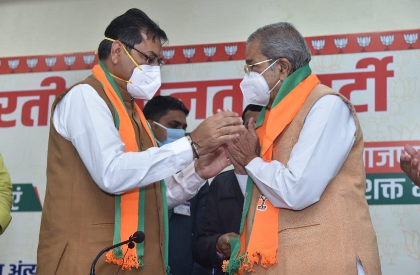 ghanshyam tiwari rejoins rajasthan bjp, latest update