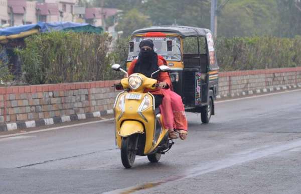 सुबह कोहरा,दिन मे मावठ ,बढ़ी सर्दी