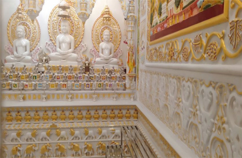 640-year-old Kakaganj temple getting new look, Lord Adinath will be seated on lotus in golden altar
