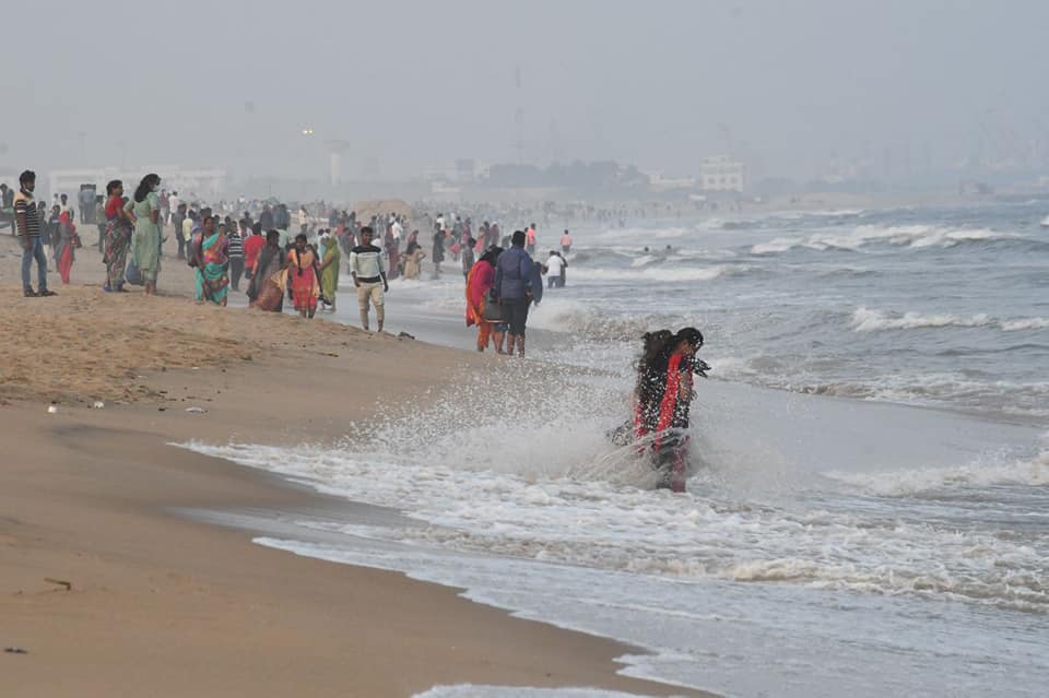 Chennai's Marina Beach re-opens for public after 8-month gap