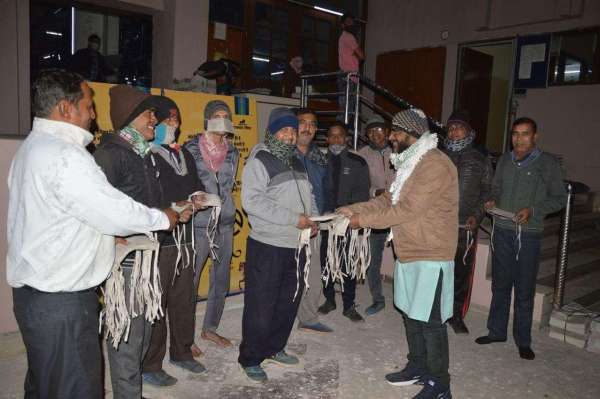  खबर सैनानियों की हौसला अफजाई 