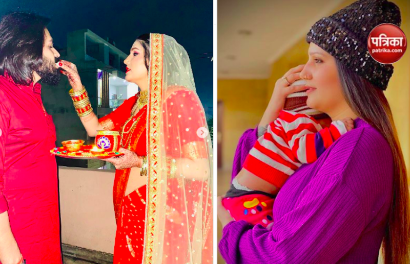 करवा चौथ पर पति की फोटो के बाद Sapna Choudhary ने पहली बार शेयर की बेटे की फोटो