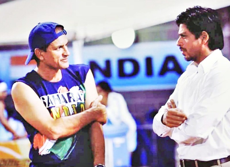 Meer ranjan negi with shahrukh khan