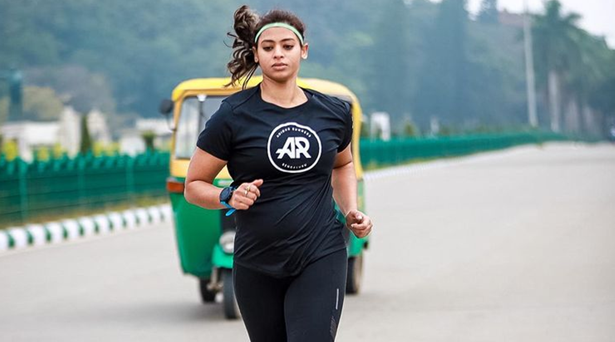 Ankita Gaur Five months pregnant completed 10 km race in 62 minutes