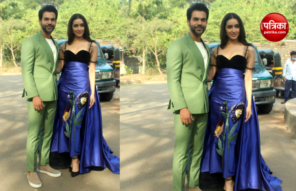 Blue Dress में श्रद्धा कपूर लगी बेहद हॉट, सूट में कूल लग रहे राजकुमार राव