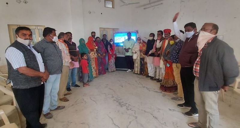 भाजपा सरकार देश में सडक़ों का जाल बिछा रही- कैलाश चौधरी