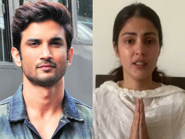 Sushant Singh Rajput and Rhea Chakraborty