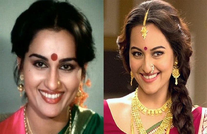 Reena Roy and Sonakshi Sinha