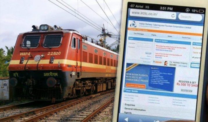 Train ticket booking 