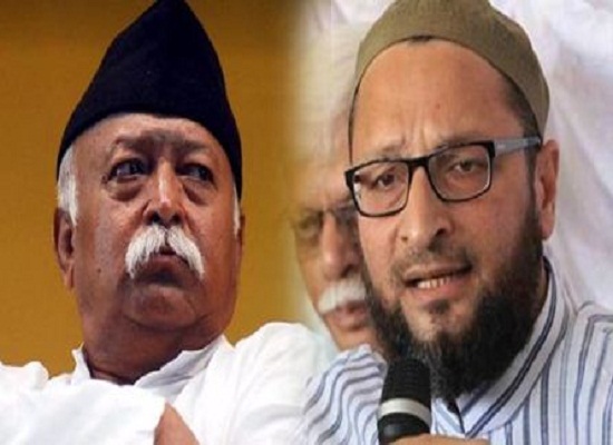 Rss Chief vs Owaisi