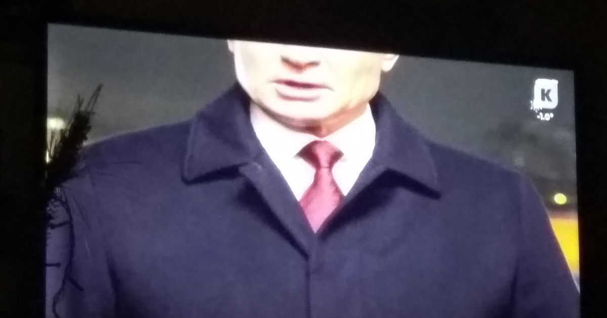 Vladimir Putin "beheaded" during New Year speech as TV bosses warn of 'punishment'