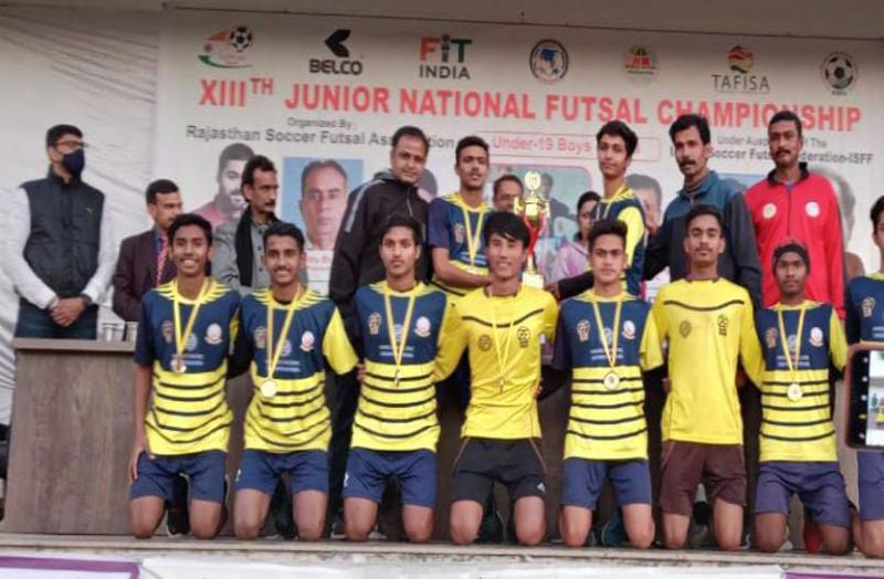 गुजरात की टीम ने फुटसल में दिखाया दम