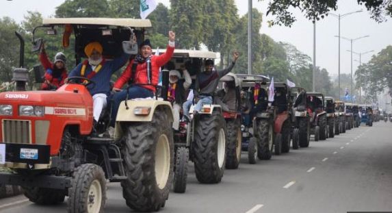 Kisan Tractor March 
