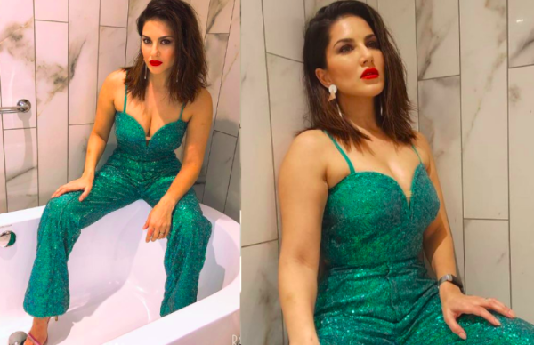Sunny Leone ने सजधज कर बाॅथटब में करवाया फोटोशूट, देखें फोटोज