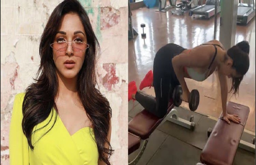 Actress Kiara Advani Workout Pics Goes Viral