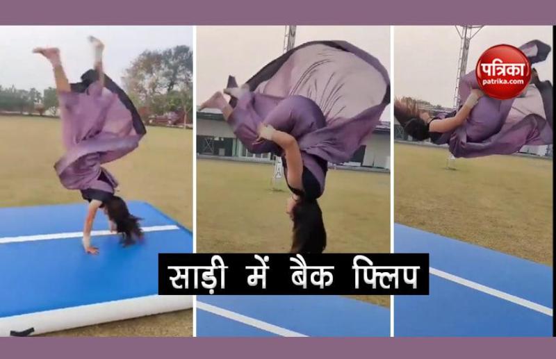 parul arora backflips