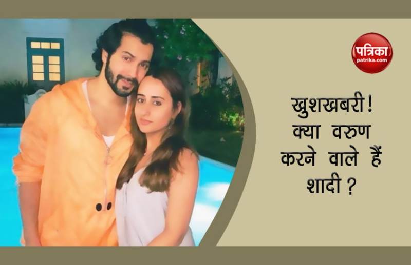 Varun Dhawan and Natasha Dalal