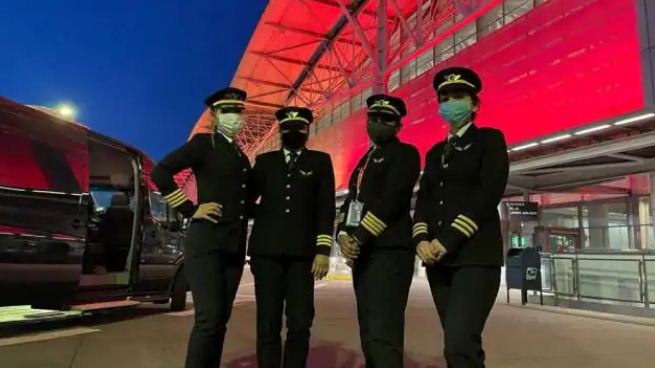 Women Pilot Air India