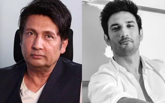 Shekhar Suman and Sushant Singh Rajput