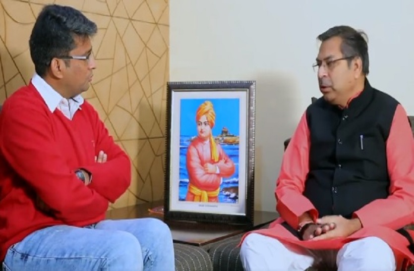 BJYM State President Himanshu interview BJP Chief Satish Poonia