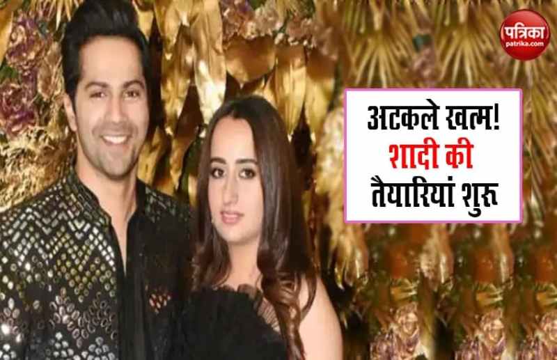 Varun Dhawan and Natasha Dalal