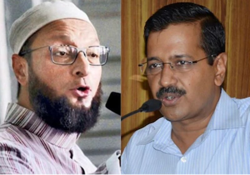 Owaisi Kejriwal