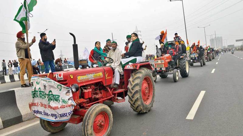 tractor march