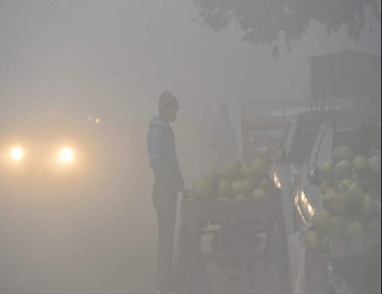 delhi fog