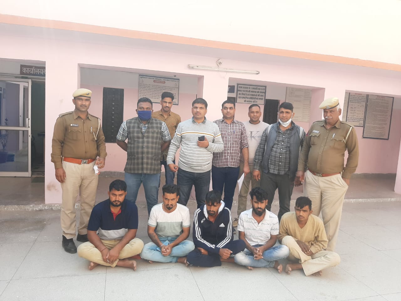 Nagaur: 5 arrested for planning robbery on petrol pump