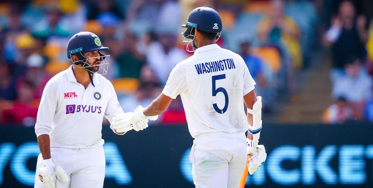 Record partnership between Thakur-Sundar for 7th wicket in Australia