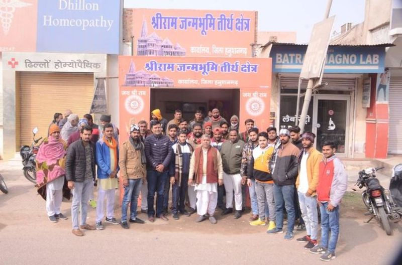 प्रांत सह संयोजक बोले यह प्रभु राम का काज है, दो दिनों में तीस लाख रुपए की समर्पण निधि हुई प्राप्त