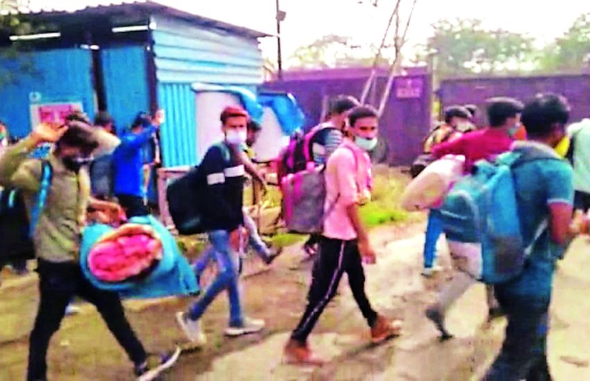 28 युवकों को नौकरी का झांसा देकर ले गए मुंबई, बंधक बनाकर बिल्डिंग निर्माण में करवाई मजदूरी