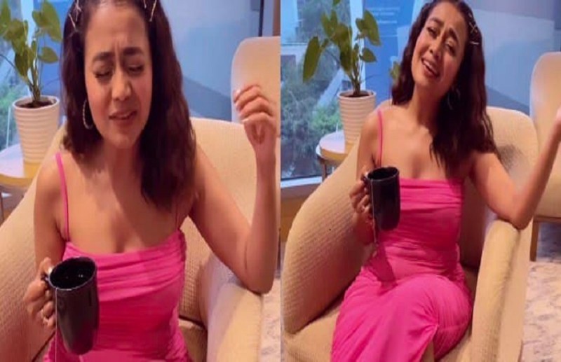 Singer Neha Kakkar Video Went Viral While Singing A Song
