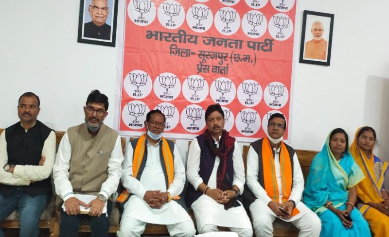 22 को भाजपा का बड़ा प्रदर्शन, प्रदेश प्रवक्ता बोले- धान खरीदने में सरकार फेल, खरीदी केंद्रों में मशक्कत कर रहे अन्नदाता