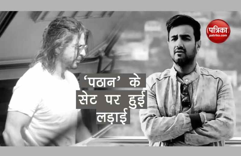 Shahrukh Khan And Deepika Padukone Fight On The Set Of The Film Pathan