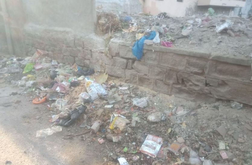 गंदगी इतनी की घरों तक आती हैं बदबू
