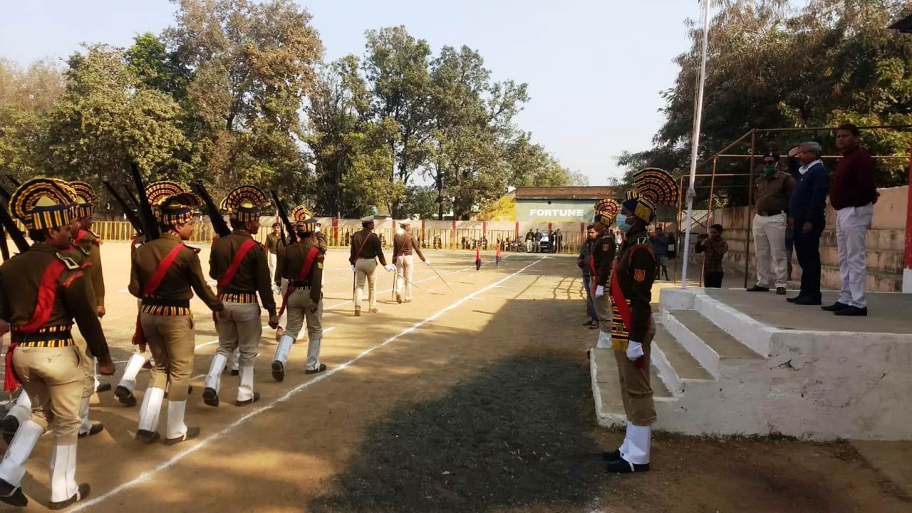 Final rehearsal completed in preparation for 72nd Republic Day, four p