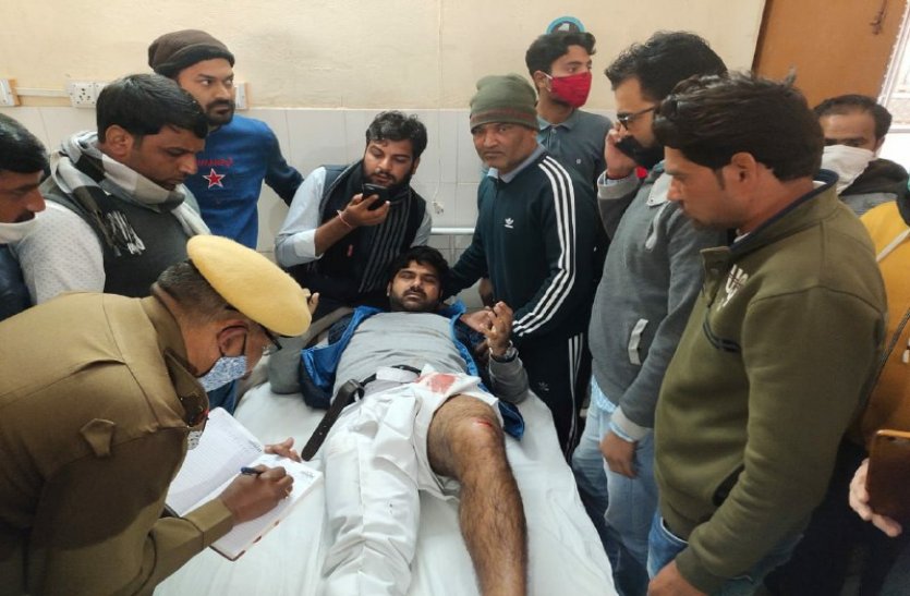 Attack On BJP Leader Mohit Yadav Near Behror Area