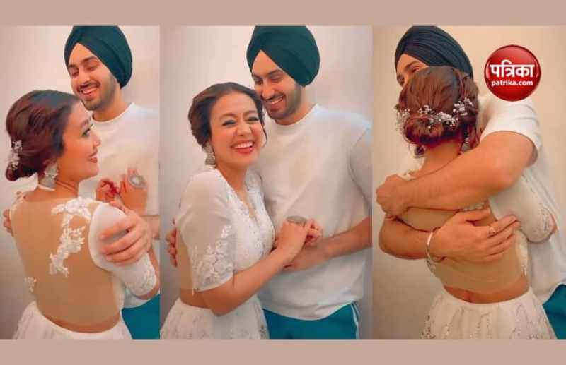 Neha Kakkar and Rohanpreet Singh