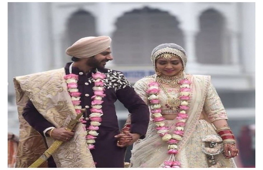 Tv Actor Karanveer Mehra And Nidhi Wedding Pics Viral On Internet
