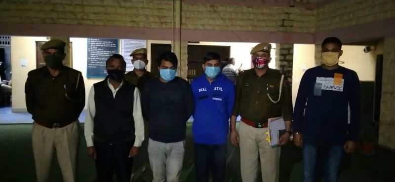 Handicraft factory security personnel turned out to be accused of theft