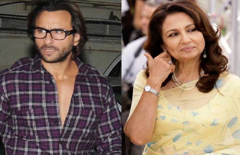 Saif Ali Khan and Sharmila Tagore