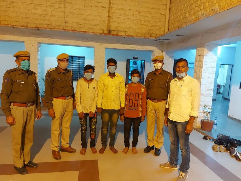 डॉक्टर के मकान से 4.67 लाख रुपए चोरी, तीन गिरफ्तार