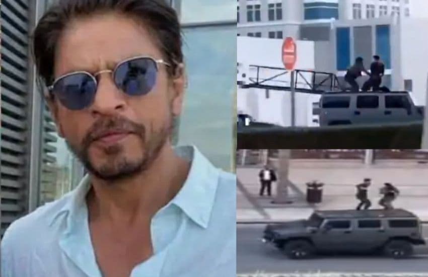 Shah Rukh Khan's Pathan Action scene