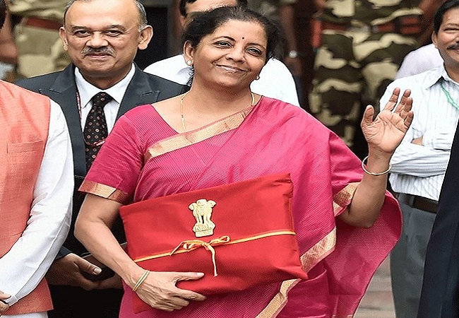 nirmala sitharaman briefcase for red bag