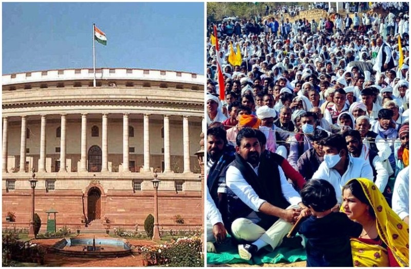 rajasthan farmers protest against farm bill, latest updated hindi news