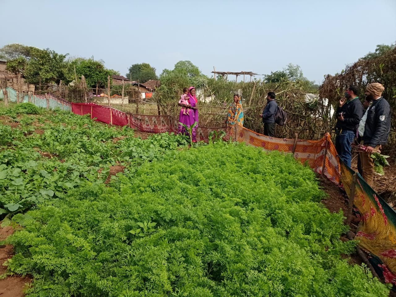 पोषण वाटिका से मिटाएंगे कुपोषण का दंश