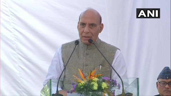 Rajnath Singh to inaugurate LCA production line, leaves for Bangalore
